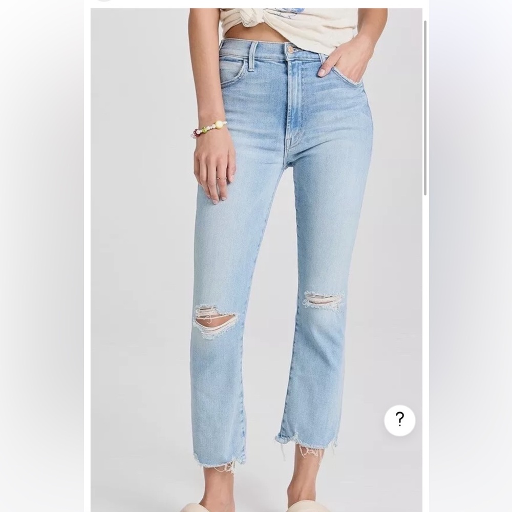 Mother The Hustler Ankle Chew Jeans 31